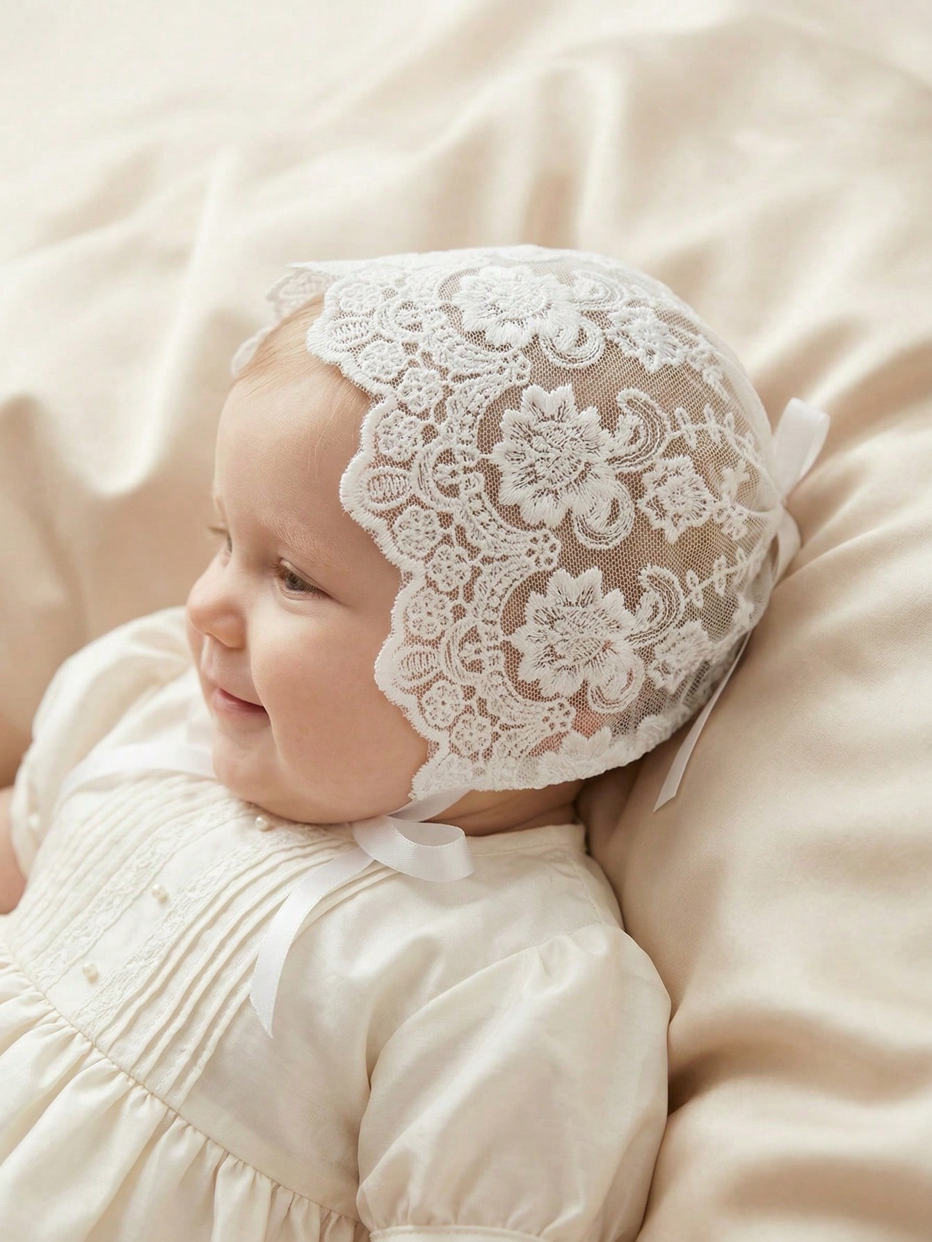 Baby Hat Beanie - Baby Lace Brim Headband Hat Heavy