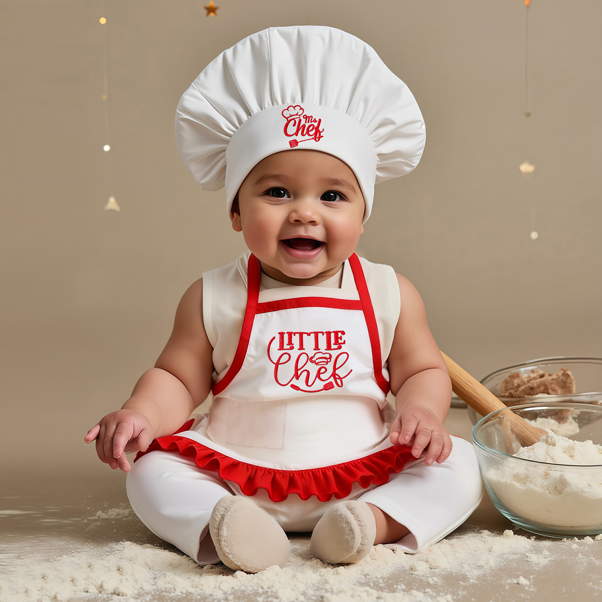 Baby Clothing Embroidery - Ylsteed 2Pcs Newborn Embroidered Photography Clothes