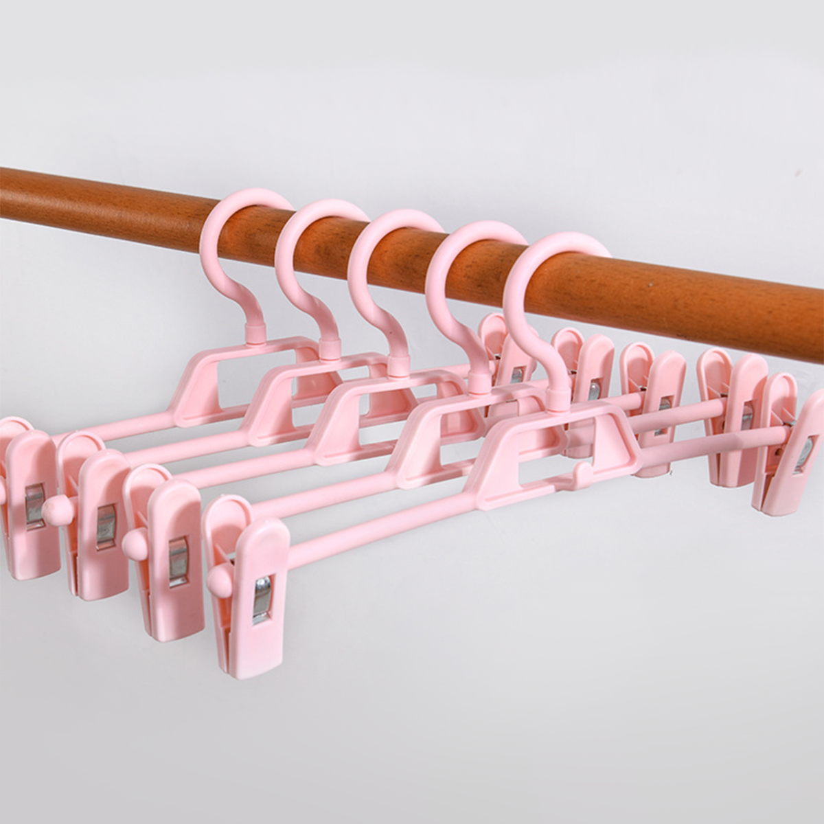 Baby Clothing Hangers - 5 PCS Multifunction Coat Hangers Strong