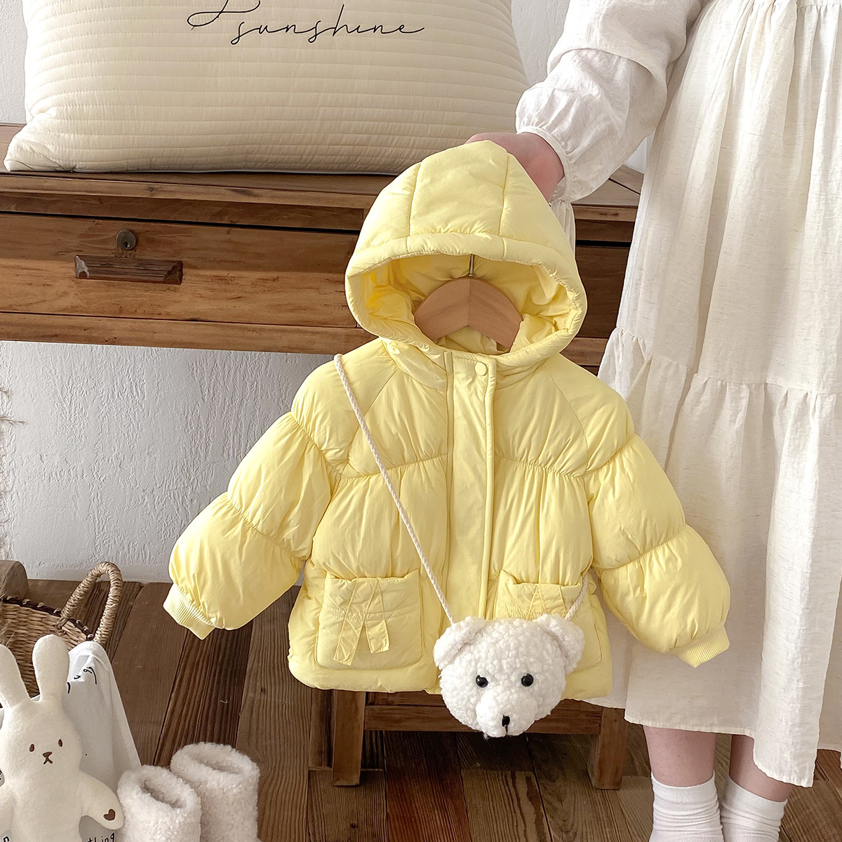 Baby Clothing Yellow - Baby Cotton Clothing Yellow Casual Cute