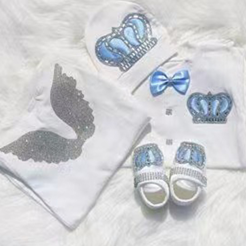 4pcs Welcome Home Romper Baby  - Baby Clothing Name のレビューと価格
