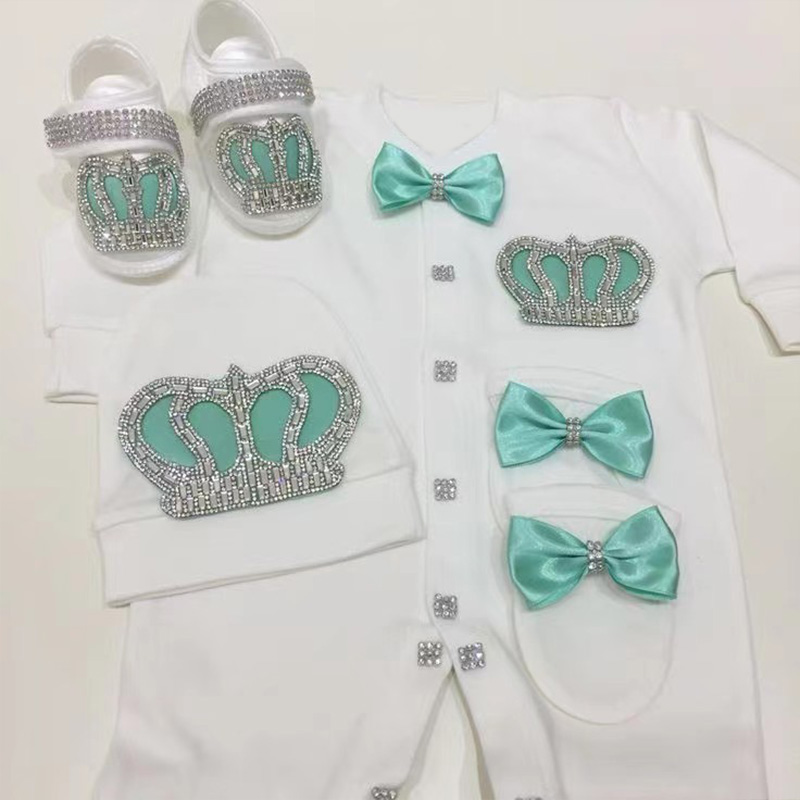4pcs Welcome Home Romper Baby  - Baby Clothing Name のレビューと価格