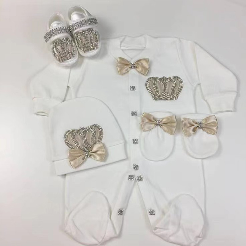 4pcs Welcome Home Romper Baby  - Baby Clothing Name のレビューと価格