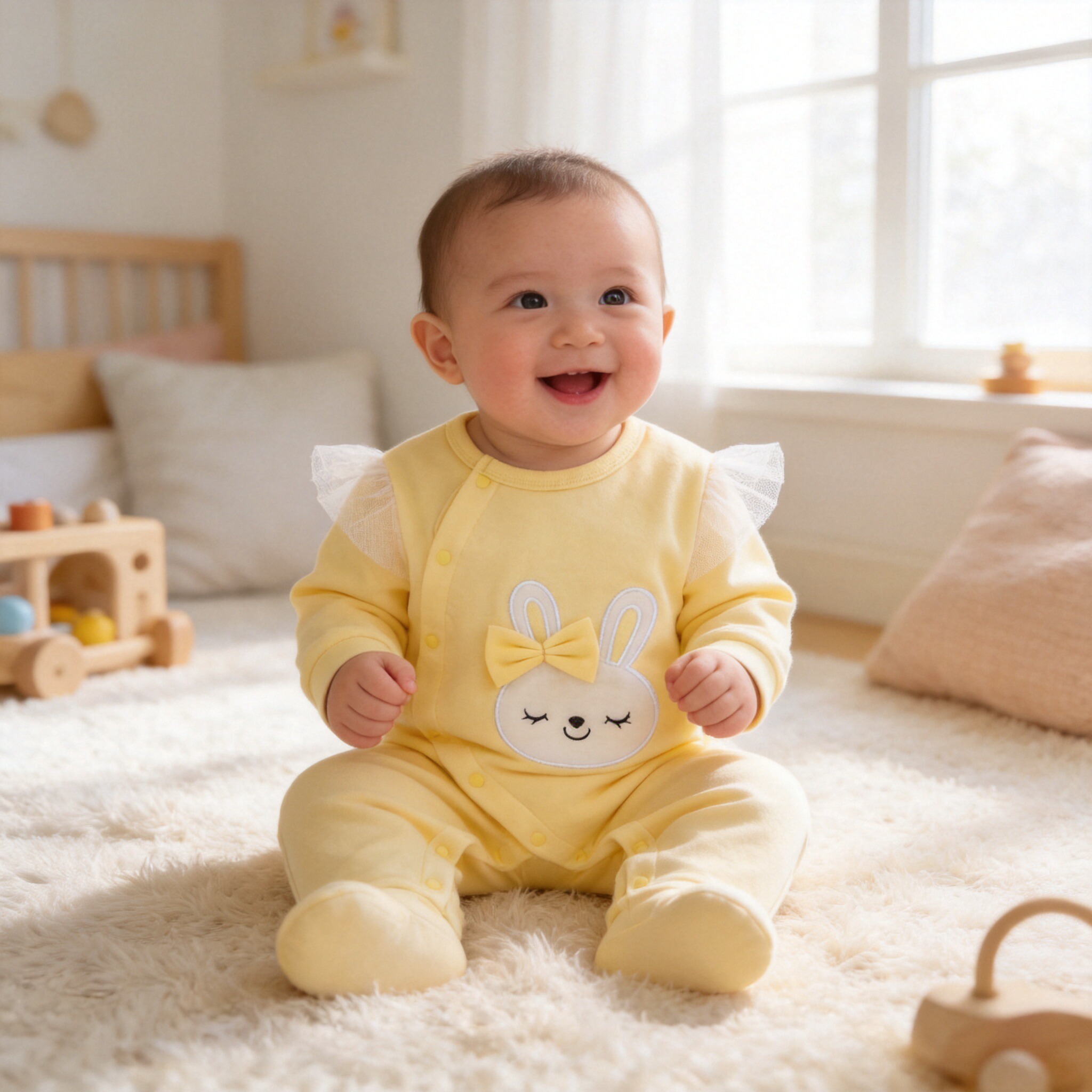 Newborn baby girl spring & fal - Baby Clothing Yellow のレビューと価格