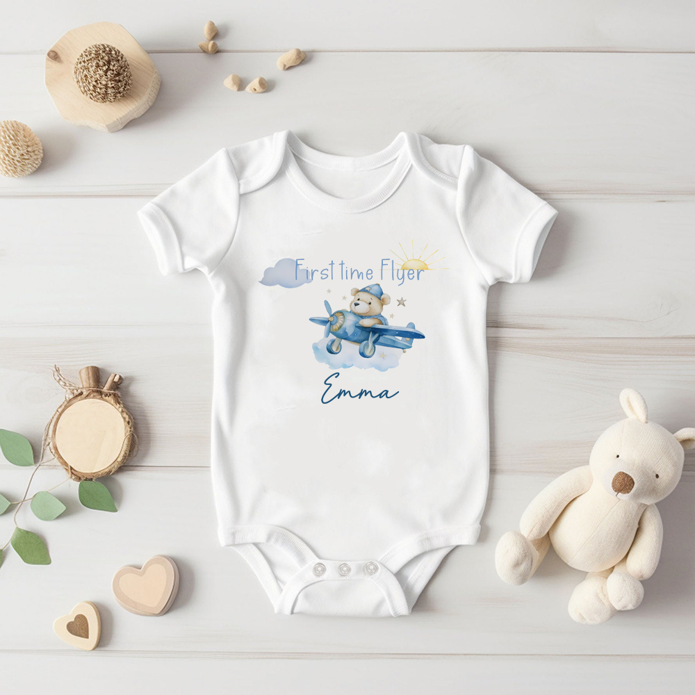 Custom Name Frist Time Flyer&b - Baby Clothing Name のレビューと価格