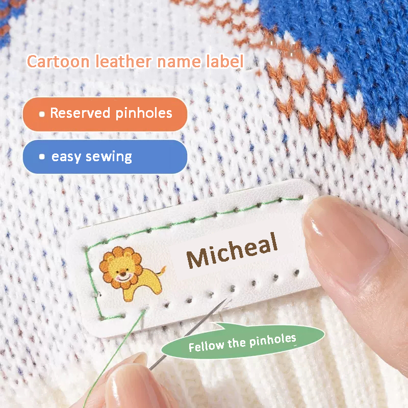 Customized Name Leather Laser  - Baby Clothing Name のレビューと価格