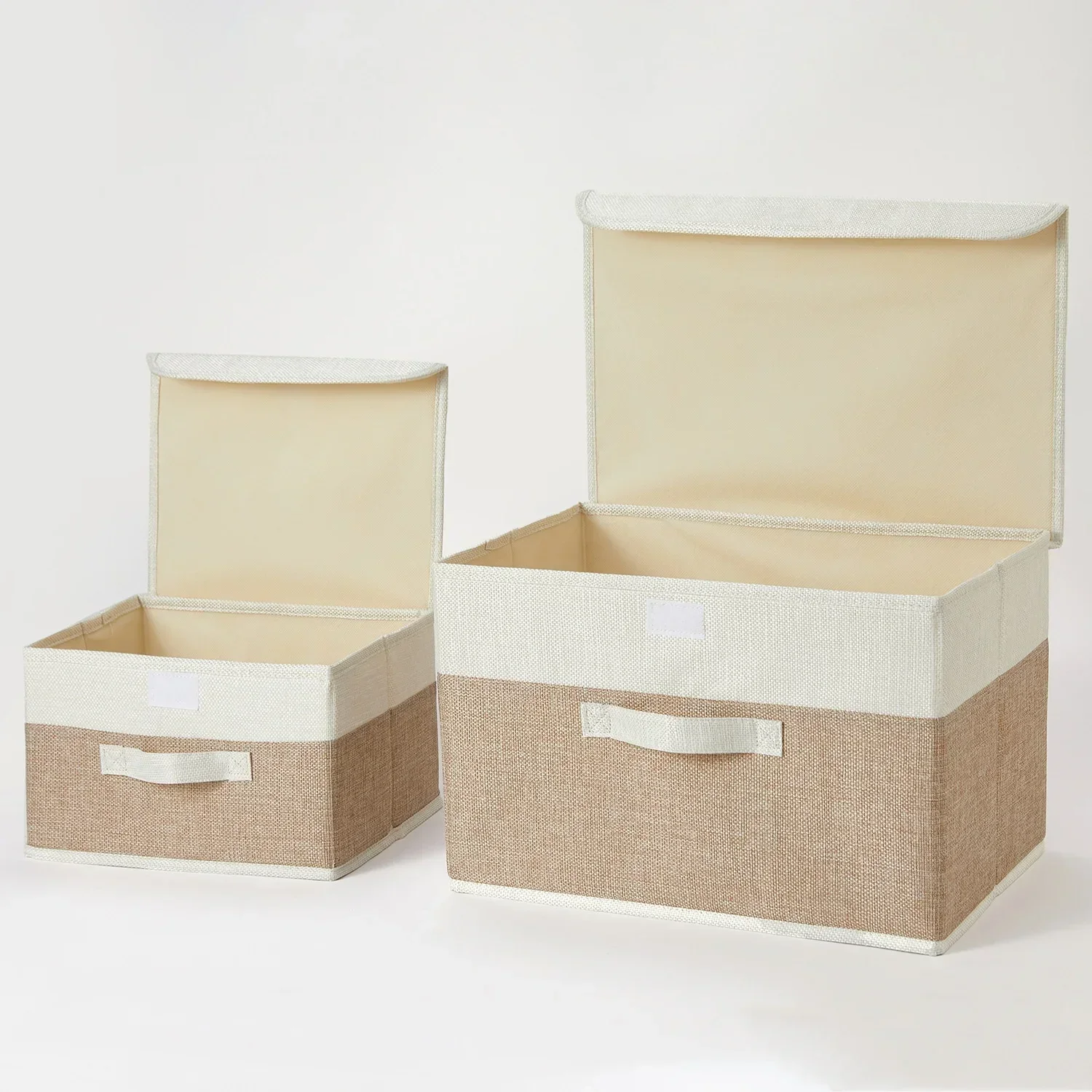 Large-capacity Linen Fabric St - Baby Clothes Organiser のレビューと価格