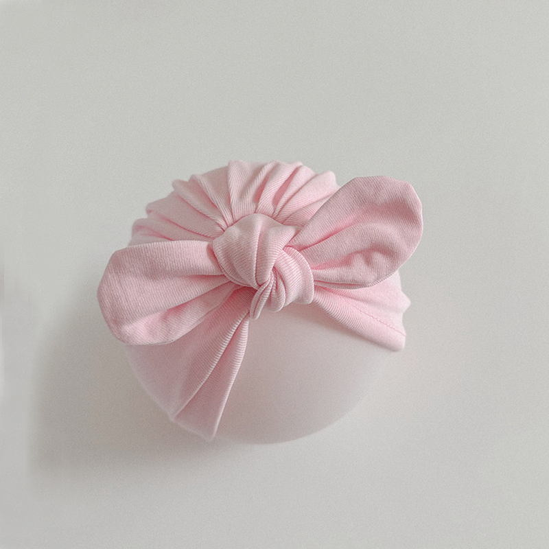 Solid Color Baby Turban Cap Pu - Baby Hat Beanie のレビューと価格