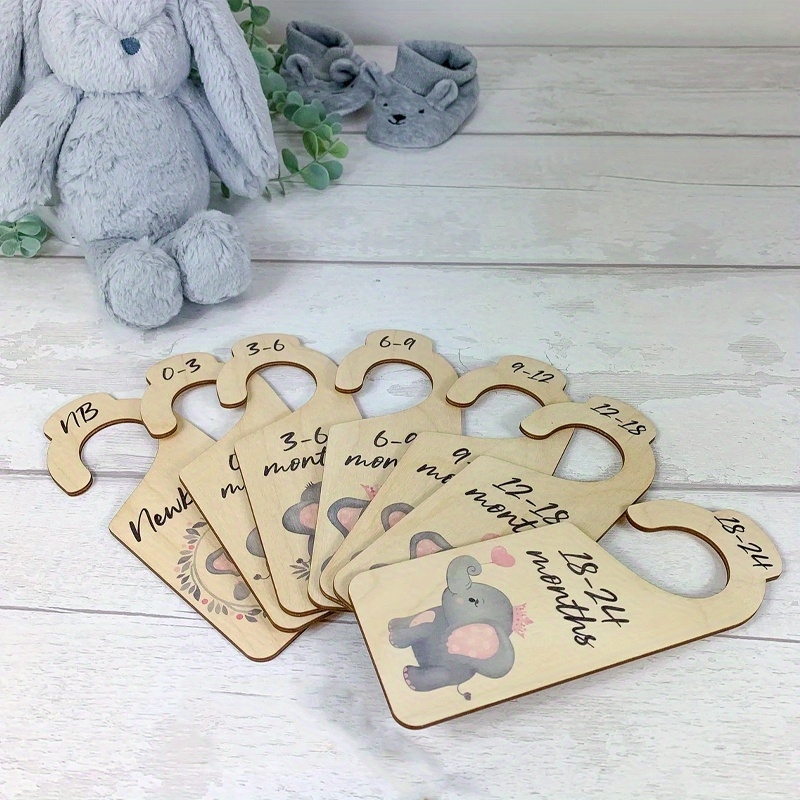 7pcs Wooden Baby Clothes Divid - Baby Clothes Organiser のレビューと価格