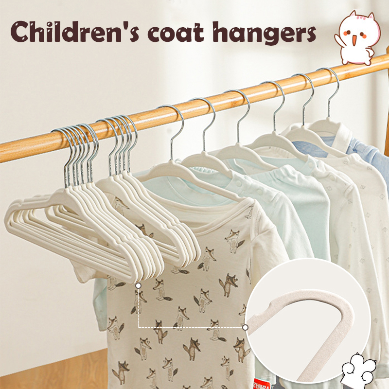 10/20pcs Velvet Hangers Non-Sl - Baby Clothes Organiser のレビューと価格