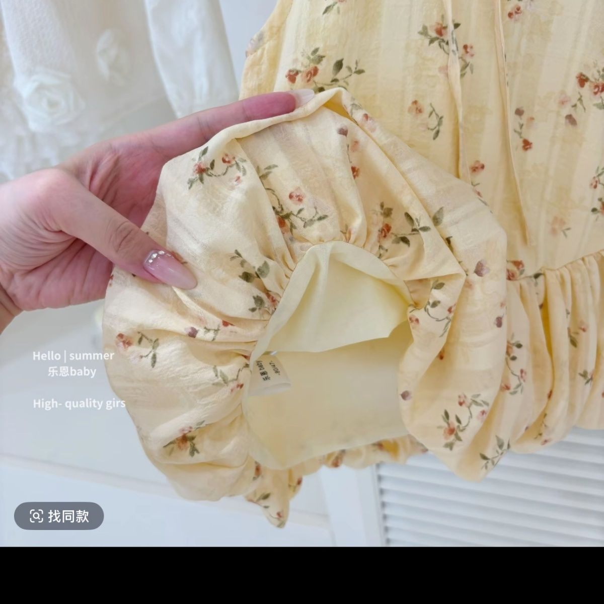 Summer New Yellow Floral Girls - Baby Clothing Yellow のレビューと価格