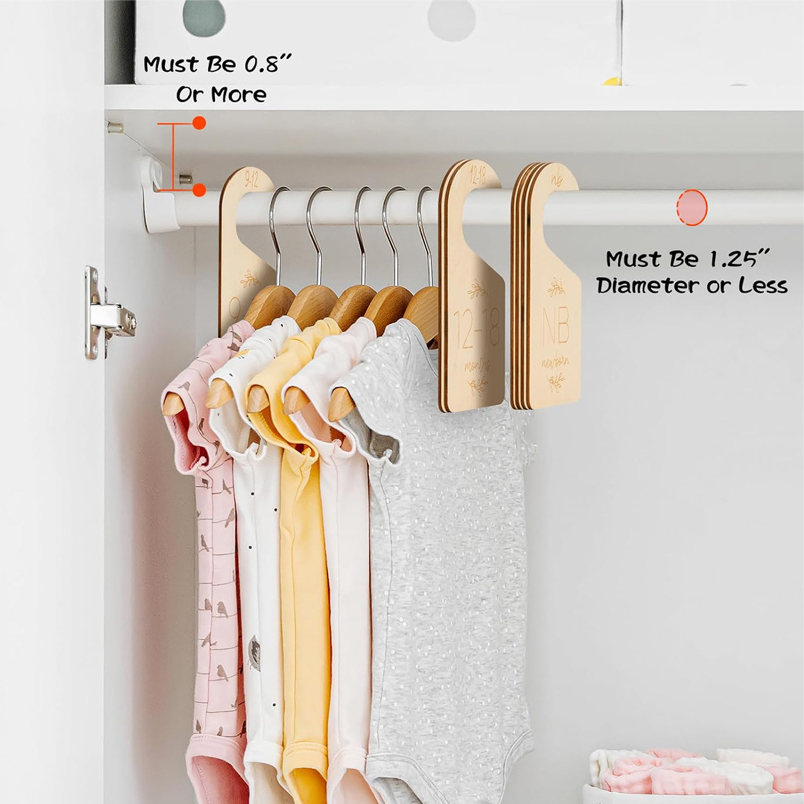 Wardrobe Organizer Clothes Org - Baby Clothes Organiser のレビューと価格