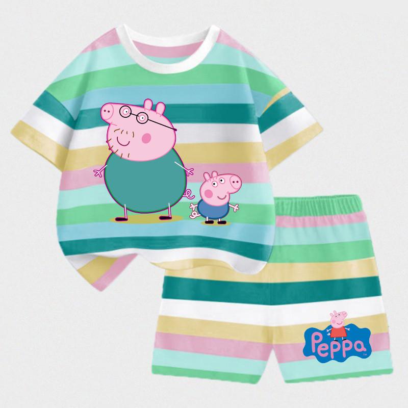 Peppa Pigs Girl boy Summer T s - Baby Clothing Model のレビューと価格
