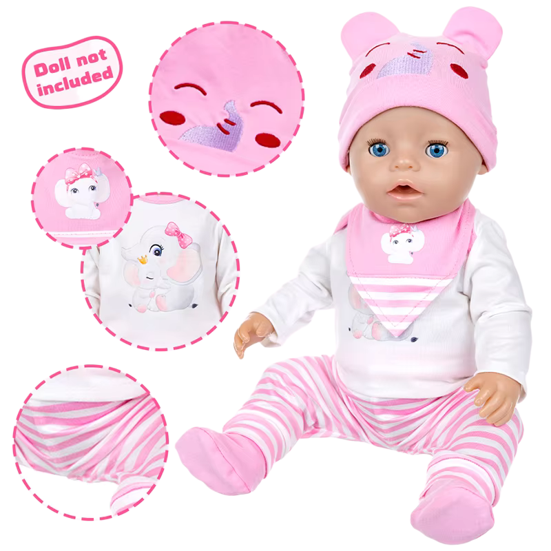 Doll Clothes Set for 16-18Inch - Baby Clothing のレビューと価格