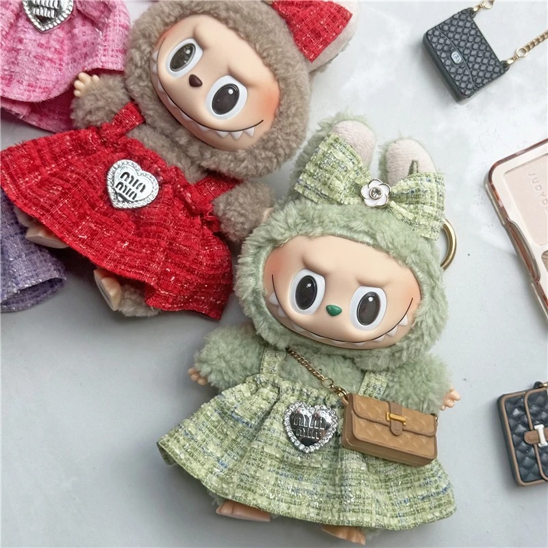 15 17cm For Labubu Doll Adorab - Baby Clothing のレビューと価格