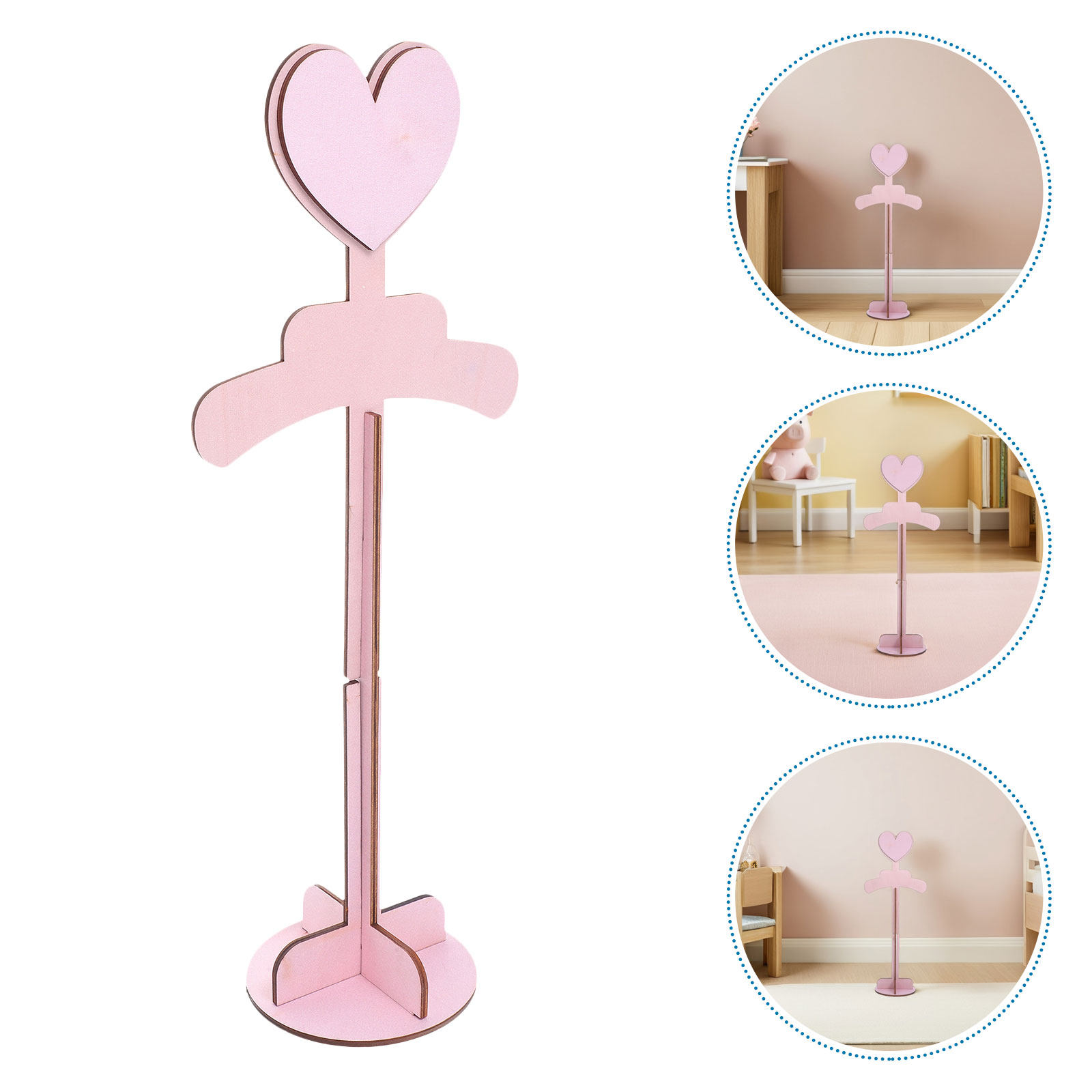 2Pcs Hand Assembled Solid Wood - Baby Clothing Hangers のレビューと価格
