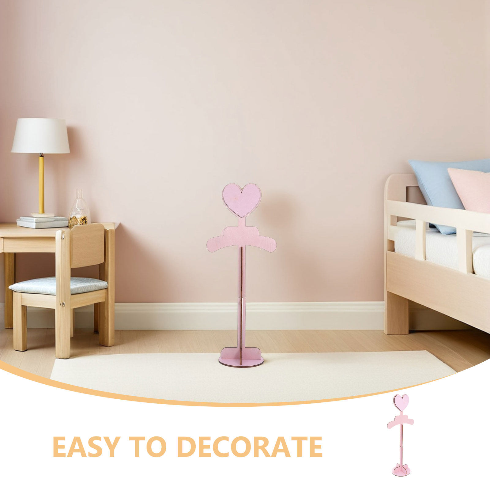 2Pcs Hand Assembled Solid Wood - Baby Clothing Hangers のレビューと価格