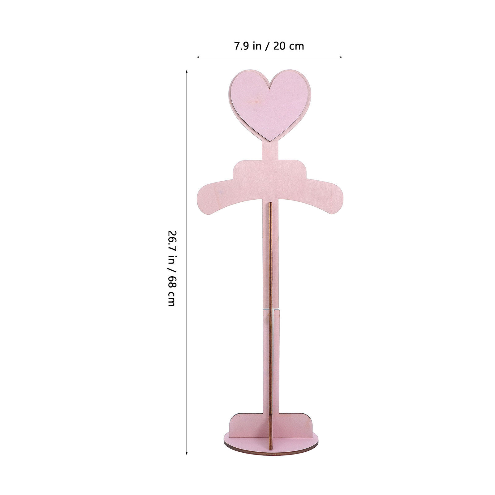 2Pcs Hand Assembled Solid Wood - Baby Clothing Hangers のレビューと価格