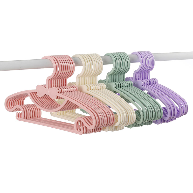 10pcs Kids Clothes Hanger Rack - Baby Clothes Organiser のレビューと価格