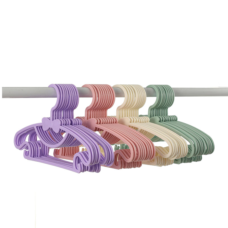 10pcs Kids Clothes Hanger Rack - Baby Clothes Organiser のレビューと価格