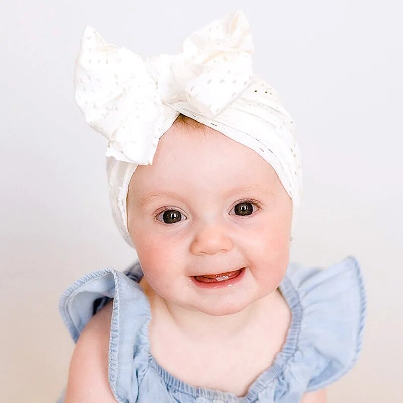 3Pcs Summer Baby Bow Turban Ha - Baby Hat Beanie のレビューと価格