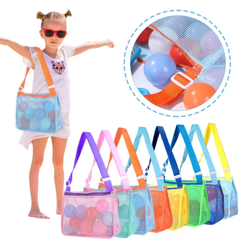 Outdoor Beach Mesh Bag Childen - Baby Clothes Organiser のレビューと価格