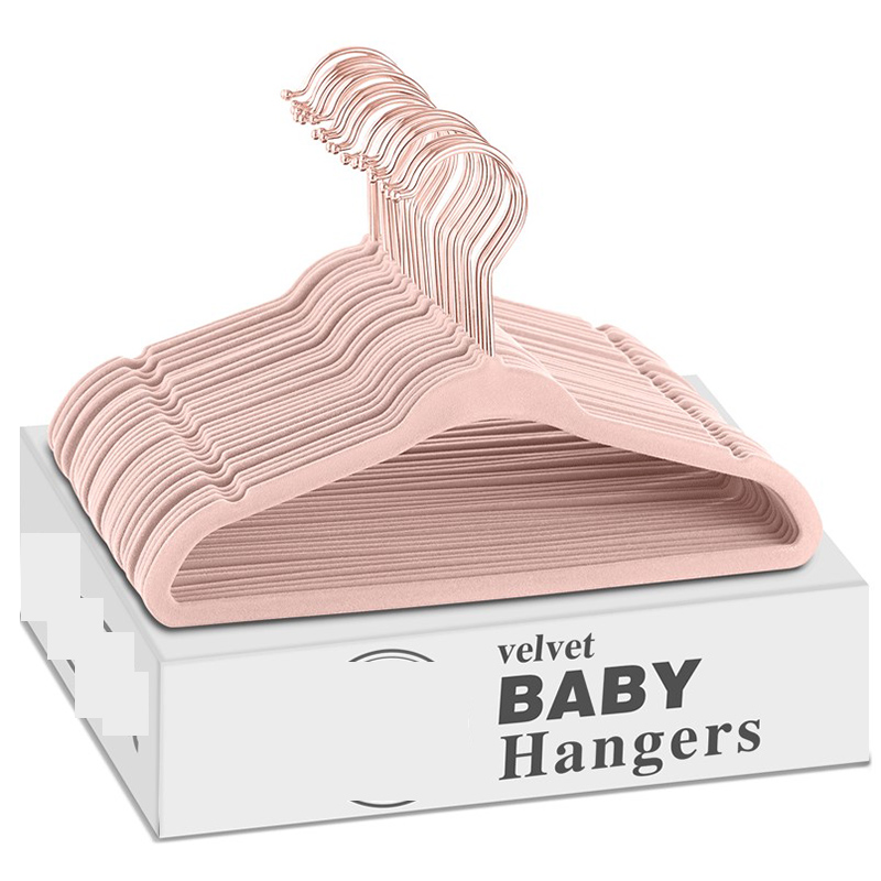 Velvet Hangers for Clothes 10P - Baby Clothing Hangers のレビューと価格