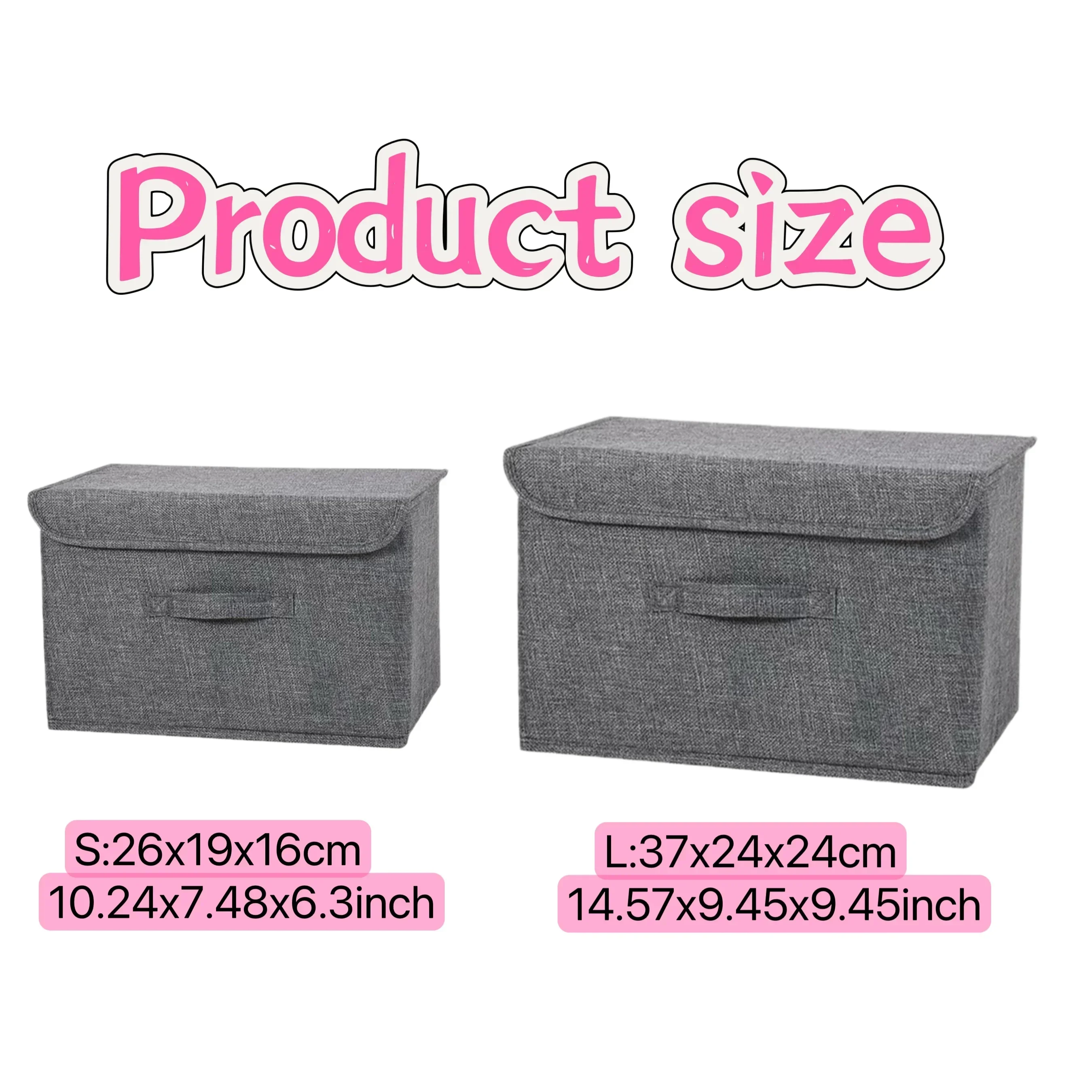 Large-capacity Linen Fabric St - Baby Clothes Organiser のレビューと価格