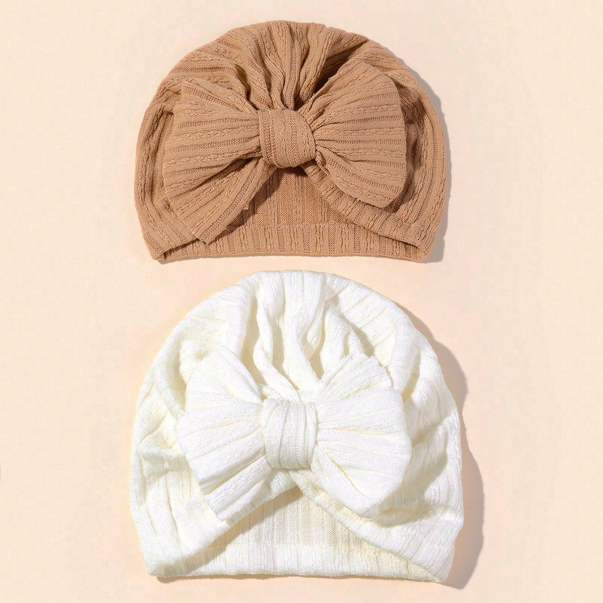 Bowknot Knitted Baby Autumn Wi - Baby Hat Beanie のレビューと価格