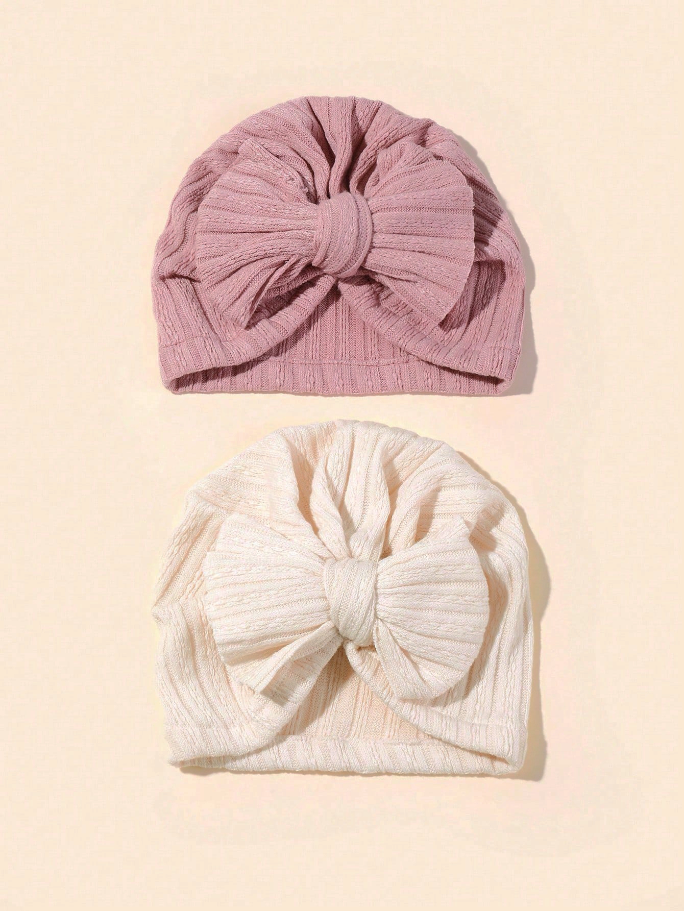 Bowknot Knitted Baby Autumn Wi - Baby Hat Beanie のレビューと価格