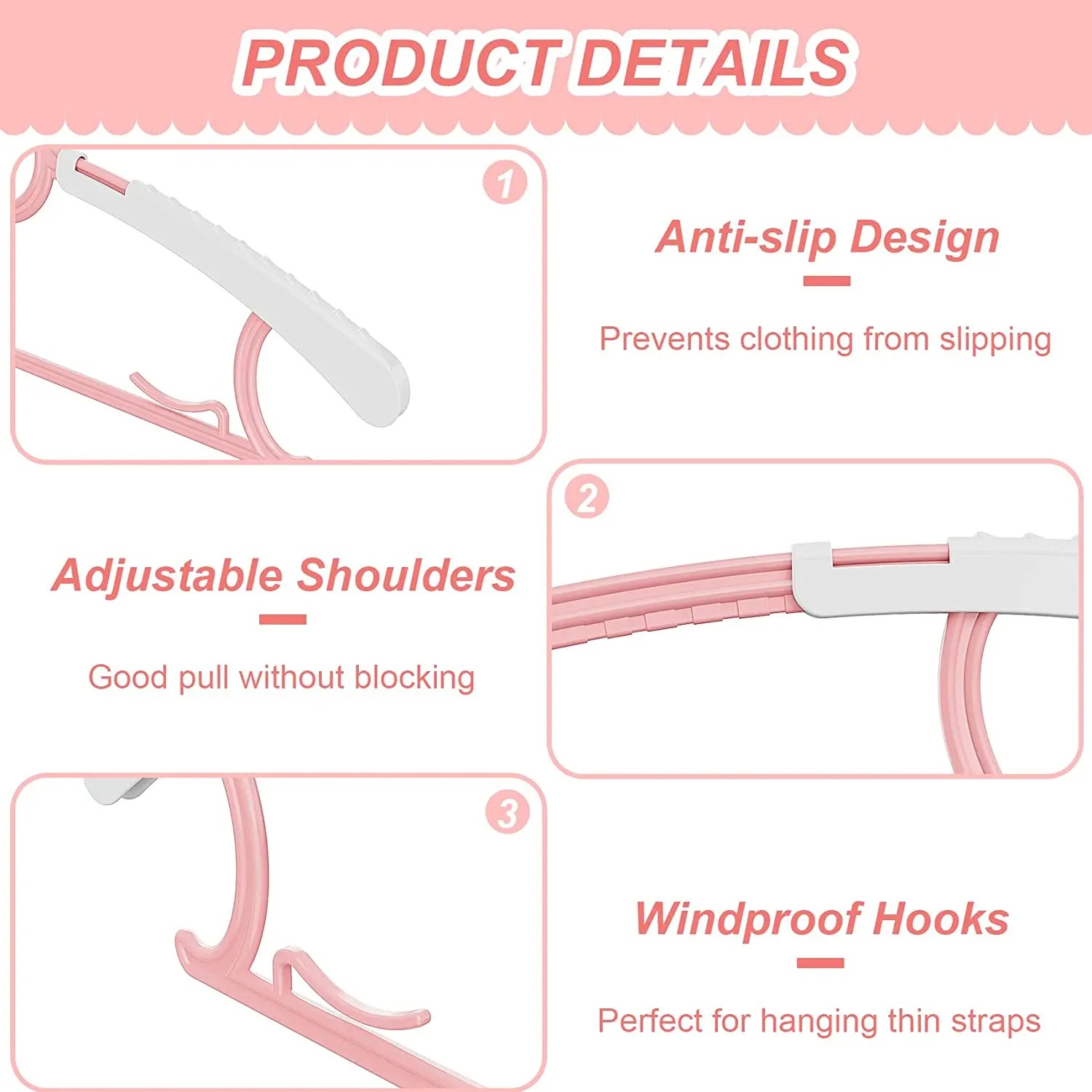 Non-slip Baby Clothes Hanger A - Baby Clothes Organiser のレビューと価格