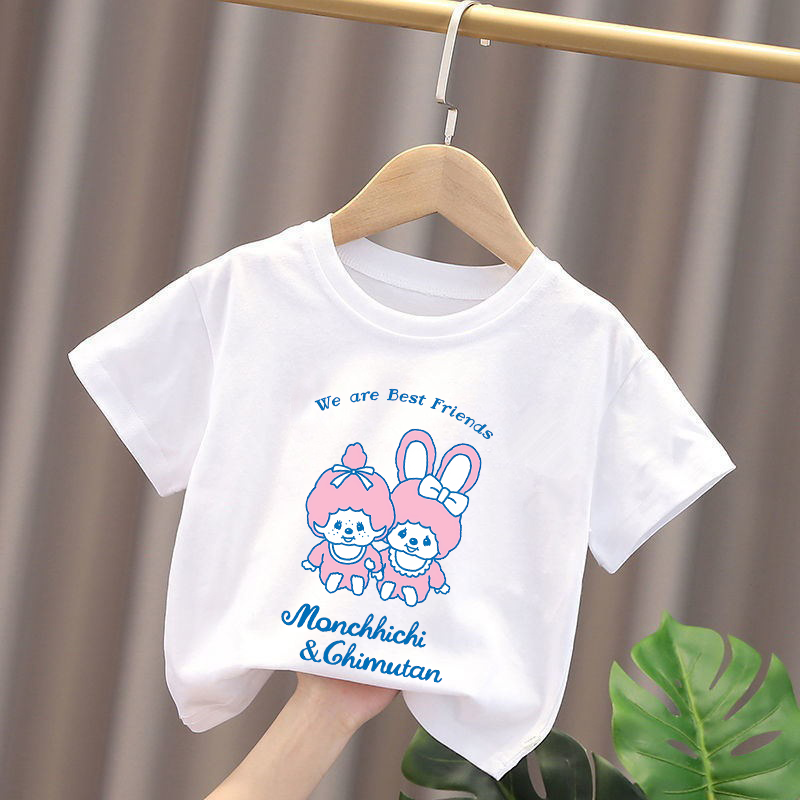 Monchhichi Kids T-shirts Anime - Baby Clothing のレビューと価格
