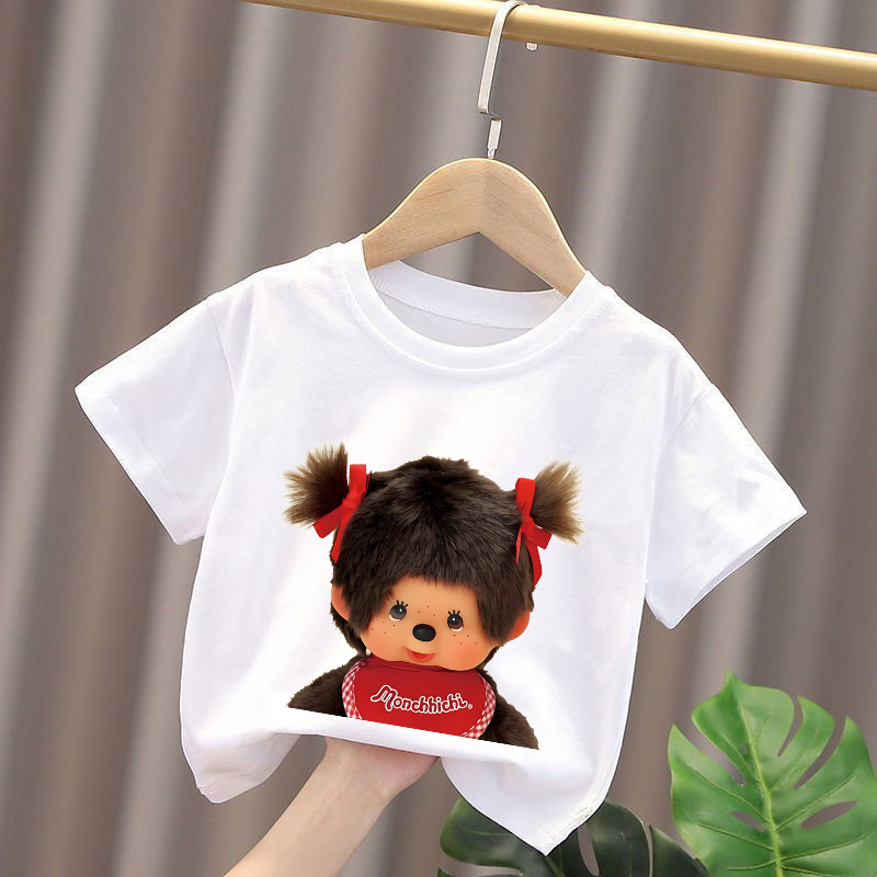 Monchhichi Kids T-shirts Anime - Baby Clothing のレビューと価格