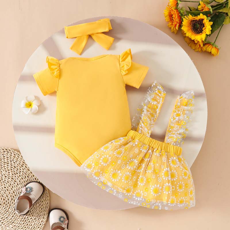 0-18 Months Baby Girl Clothing - Baby Yellow Clothing Women のレビューと価格