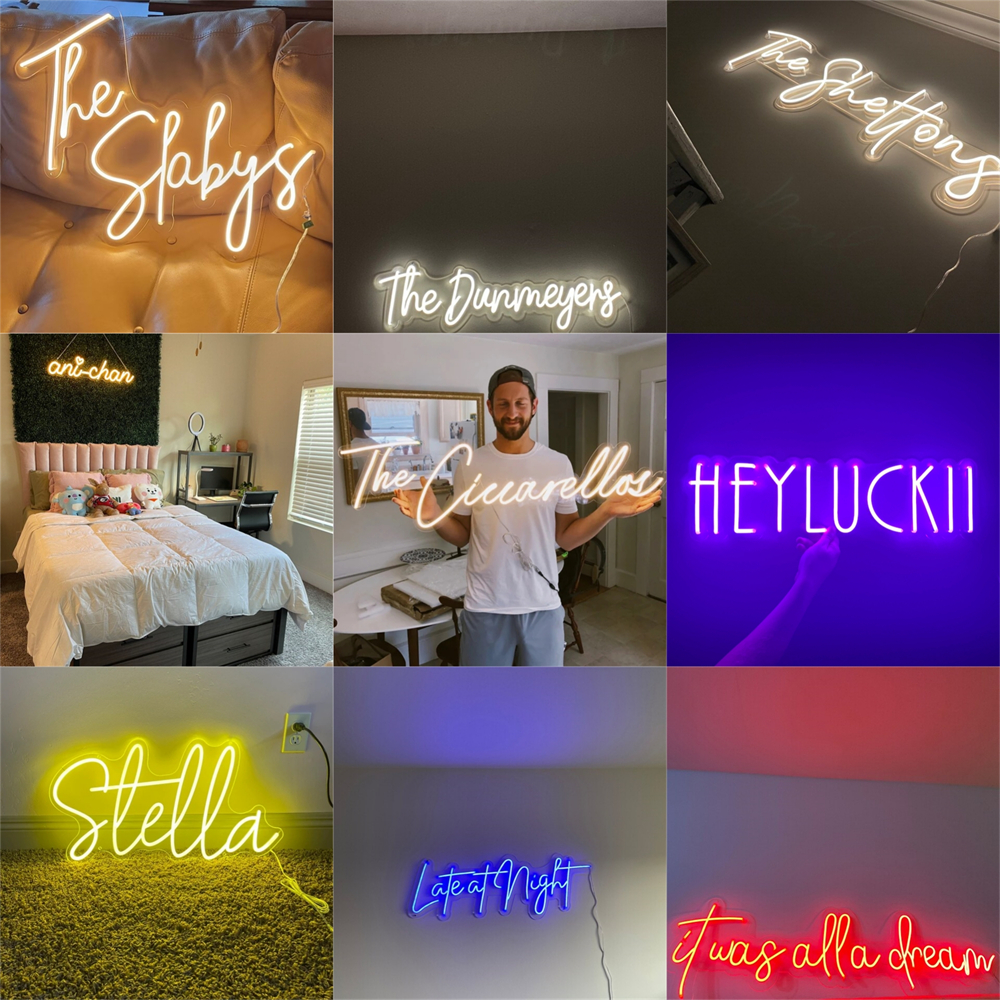 Custom Neon Sign LED Light, Ba - Baby Clothing Name のレビューと価格