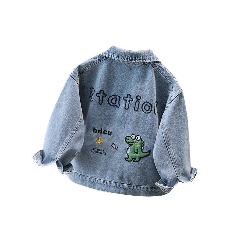 Cute Style Baby Child Denim Ja - Baby Clothing のレビューと価格