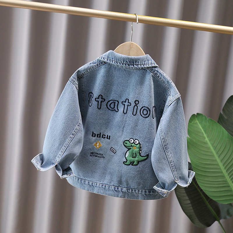 Cute Style Baby Child Denim Ja - Baby Clothing のレビューと価格