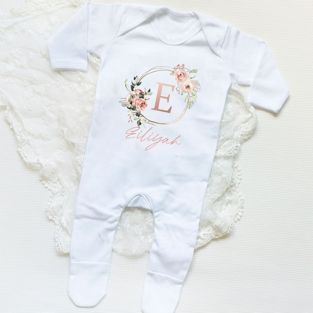 Personalised Baby Girl Sleepsu - Baby Clothing Name のレビューと価格