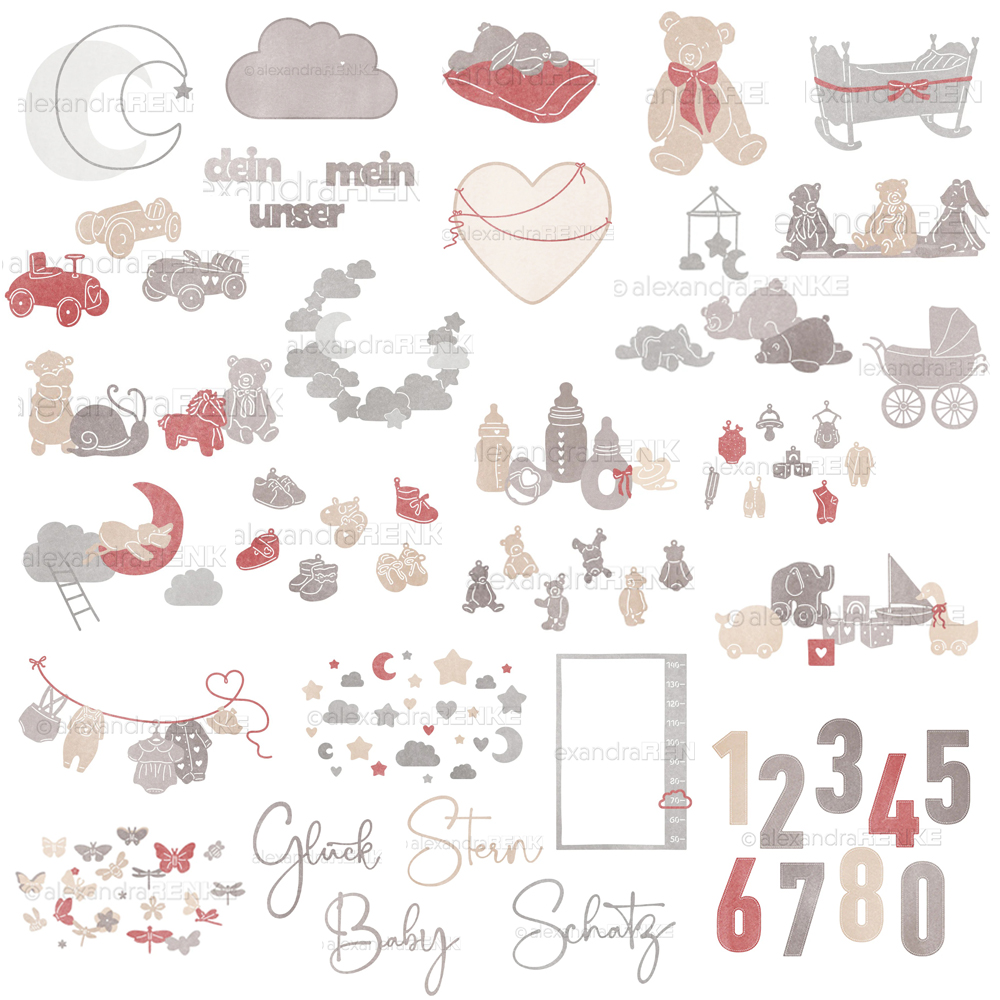 Piggy Craft metal cutting dies - Baby Clothing Model のレビューと価格