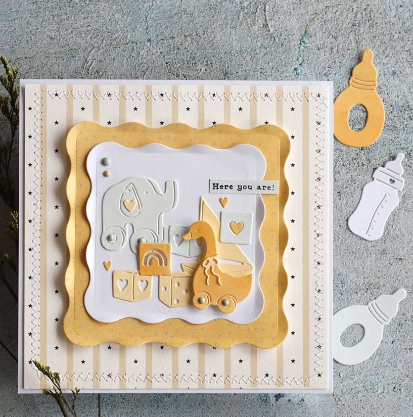 Piggy Craft metal cutting dies - Baby Clothing Model のレビューと価格