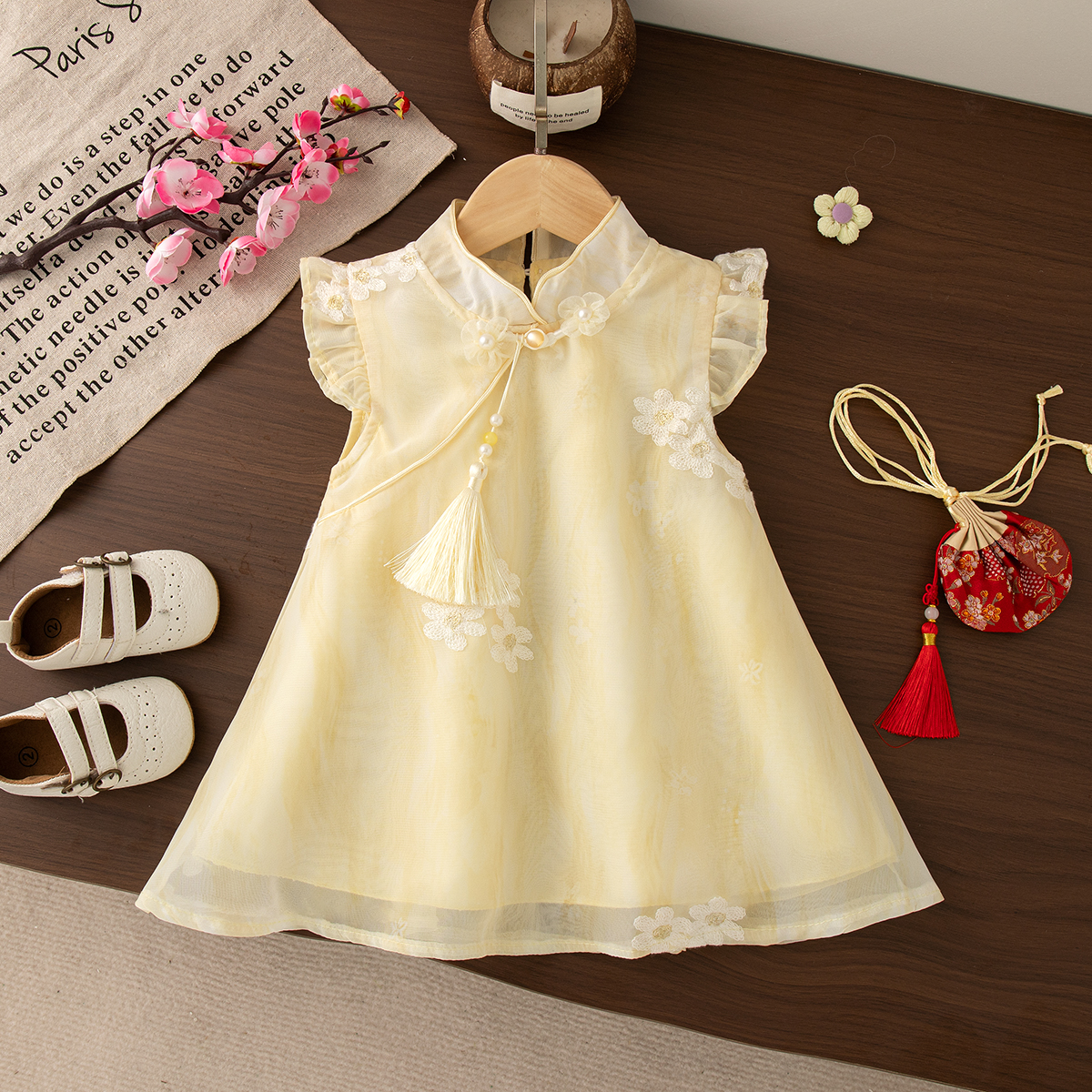 Summer New Baby Girl Yellow Dr - Baby Clothing Yellow のレビューと価格