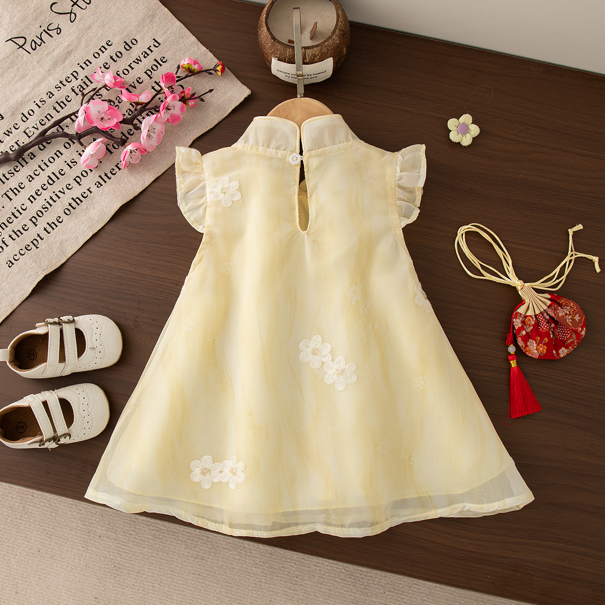 Summer New Baby Girl Yellow Dr - Baby Clothing Yellow のレビューと価格