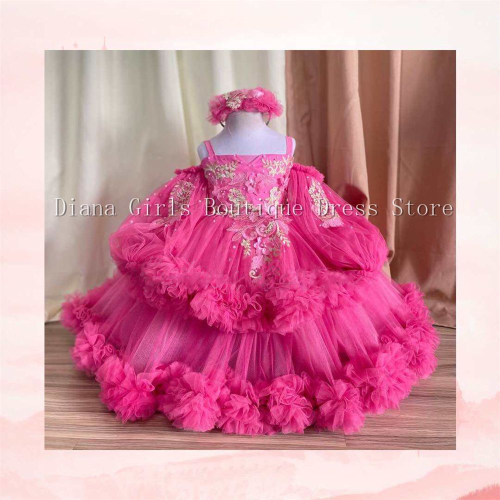 Luxury Little Baby Girls Fluff - Baby Clothing Embroidery のレビューと価格