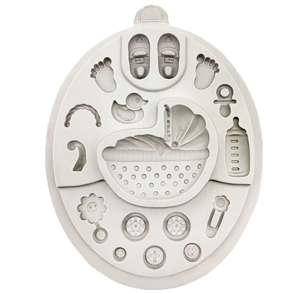 Baby Series Silicone Fondant M - Baby Clothing Yellow のレビューと価格