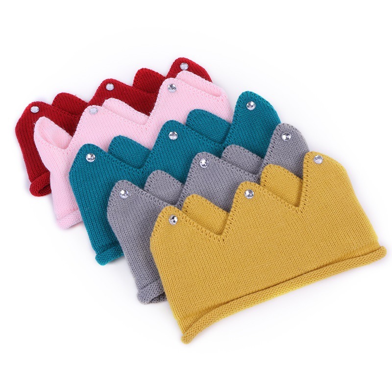 Knitted Crown Baby Headband Ha - Baby Hat Beanie のレビューと価格