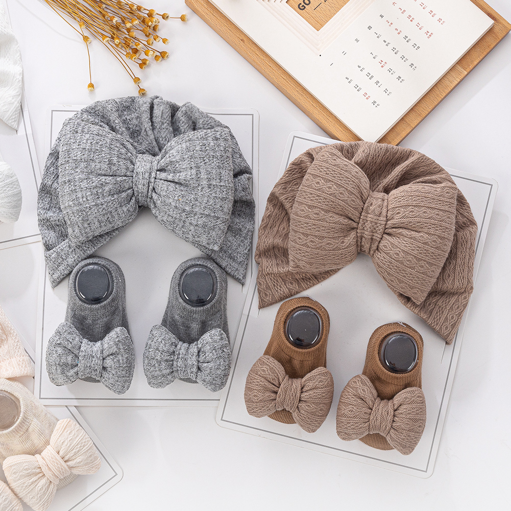 3Pcs/Set Baby Hats Socks Set B - Baby Hat Beanie のレビューと価格