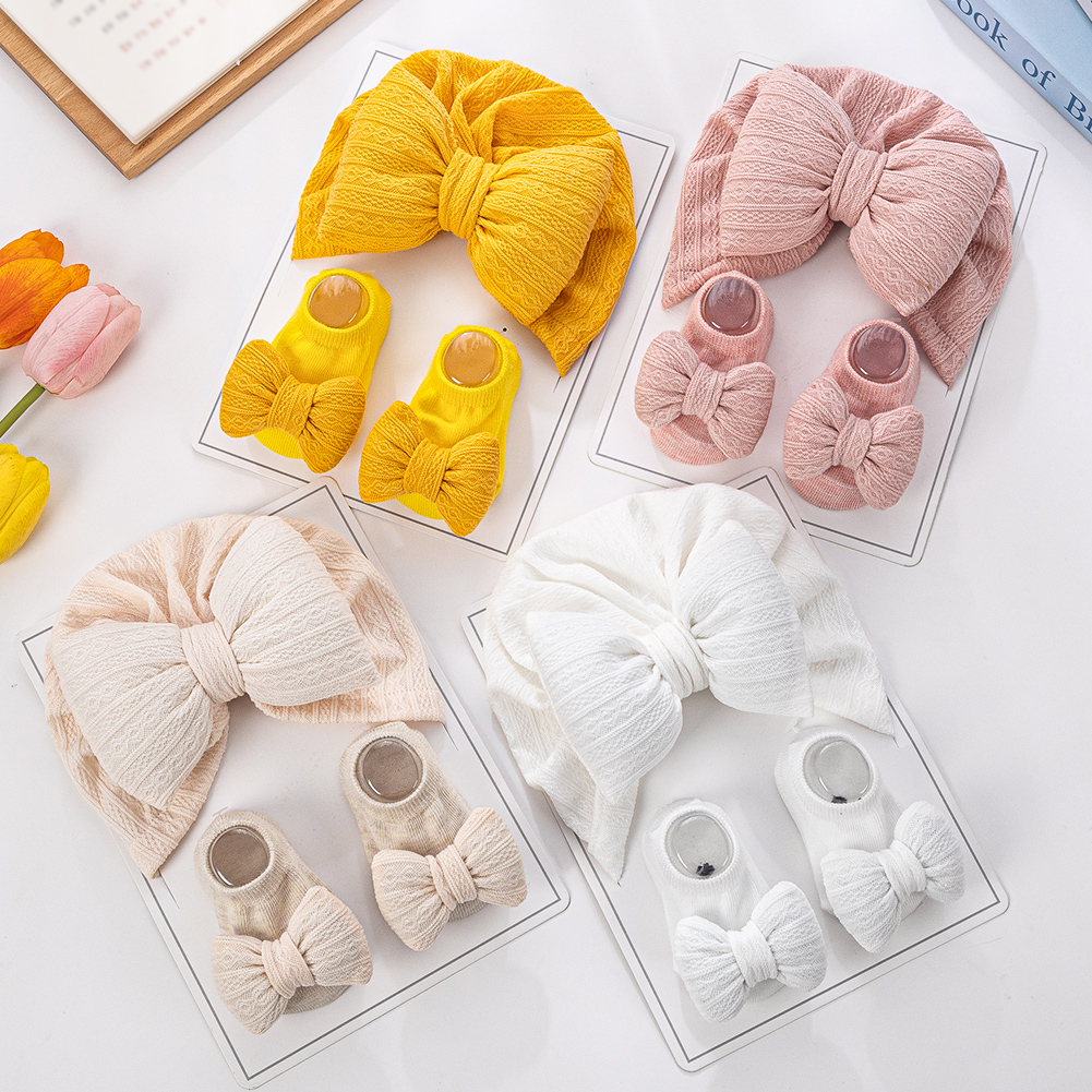 3Pcs/Set Baby Hats Socks Set B - Baby Hat Beanie のレビューと価格