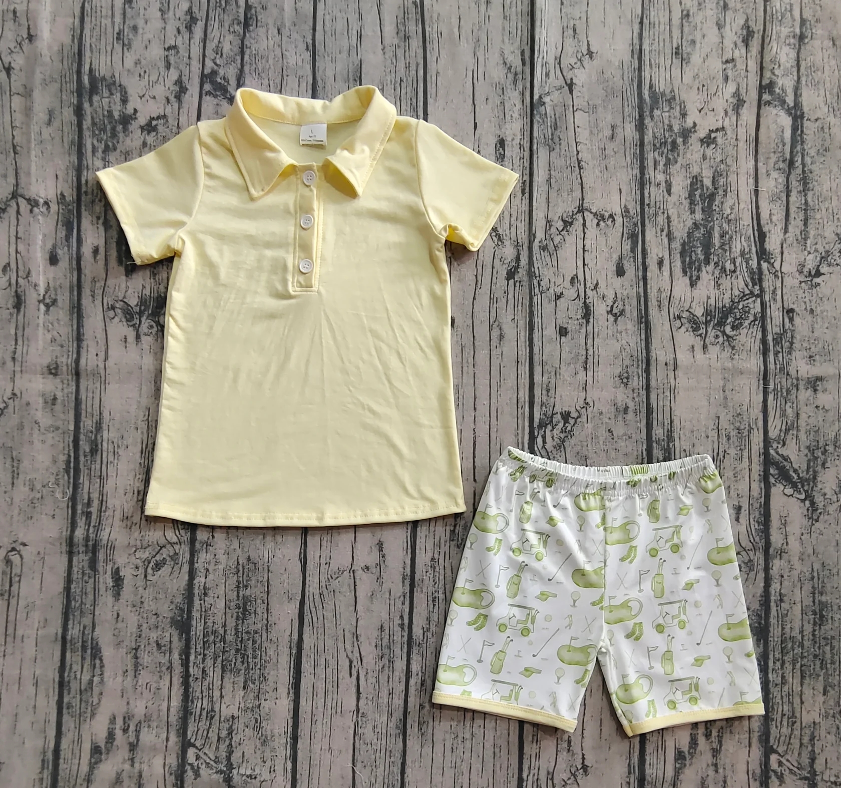 Wholesale Toddler Baby Boy Out - Baby Clothing Yellow のレビューと価格