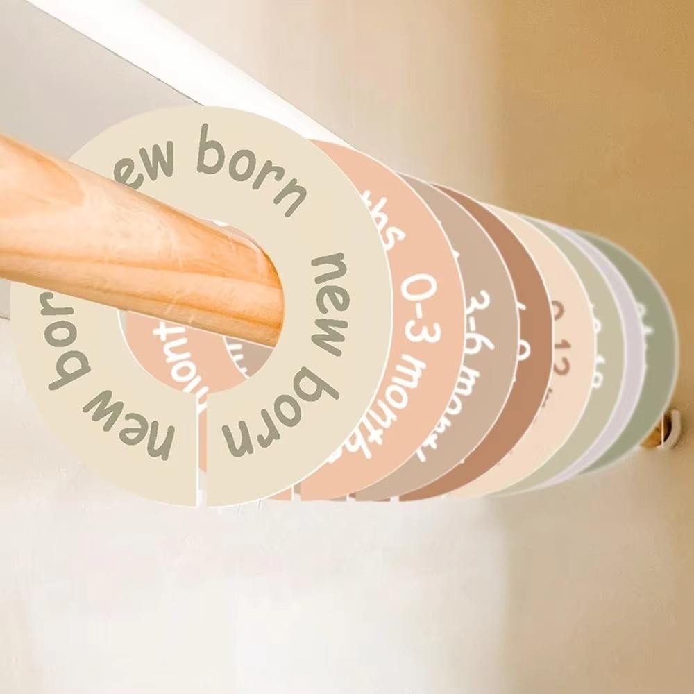 68/9Pcs Organizing Hangers Bab - Baby Clothing Hangers のレビューと価格