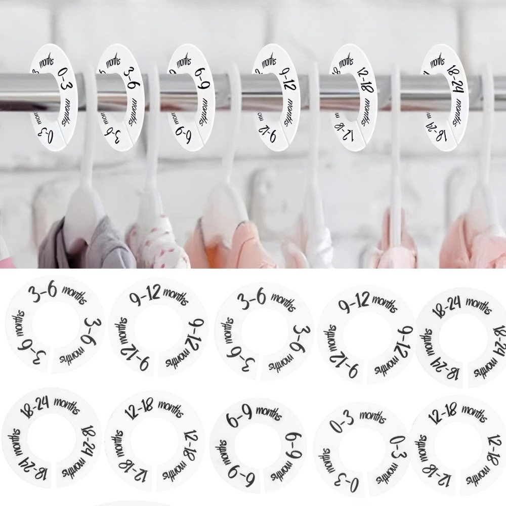 68/9Pcs Organizing Hangers Bab - Baby Clothing Hangers のレビューと価格